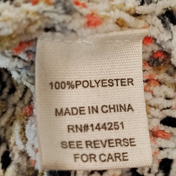 Moon & Madison Confetti Sweater Sz Extra Small Cowl Neck Multicolor Cozy - Picture 6 of 12